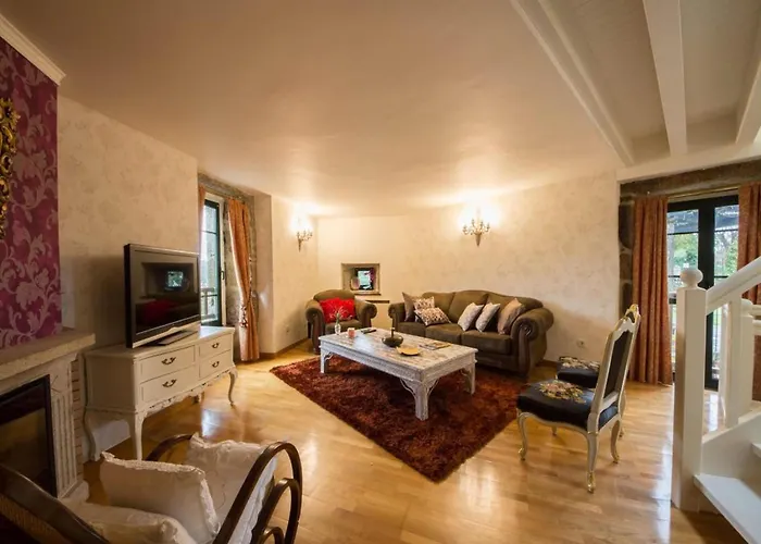 Hébergement de vacances Mansion In With Private Pool And Garden Cerdedo
